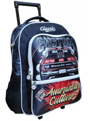 Mochila con carro 18" AUTOS ME 02204923